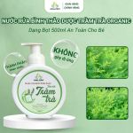 Nước rửa bình thảo dược cho bé tinh chất Tràm Trà Maloby