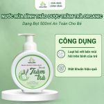 Nước rửa bình thảo dược cho bé tinh chất Tràm Trà Maloby